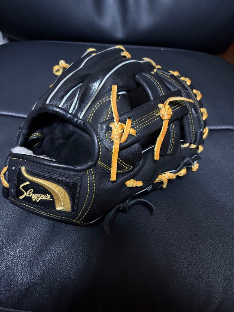 Slugger 軟式グローブ KSN AR1 湯もみの鉄人型付け済み