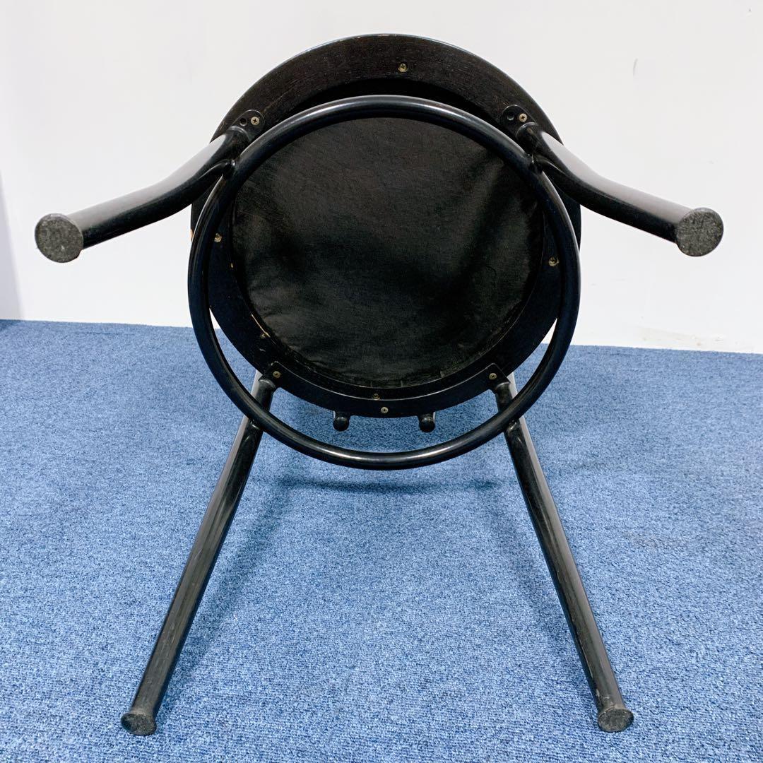 【送料込】アイアンフレーム ベントウッドチェア 2脚セット　ルーマニア製