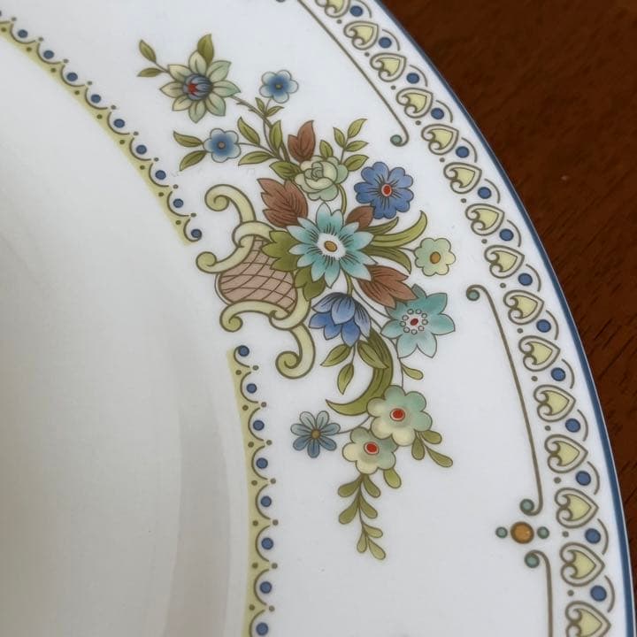 【黒壺美品】ウェッジウッド★ピーターシャム★ディナー皿　4枚