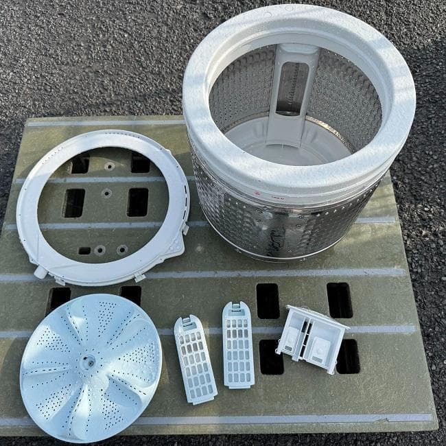 超美品【 AQUA 】アクア 洗濯7.0㎏ 全自動洗濯機 AQW-V7N