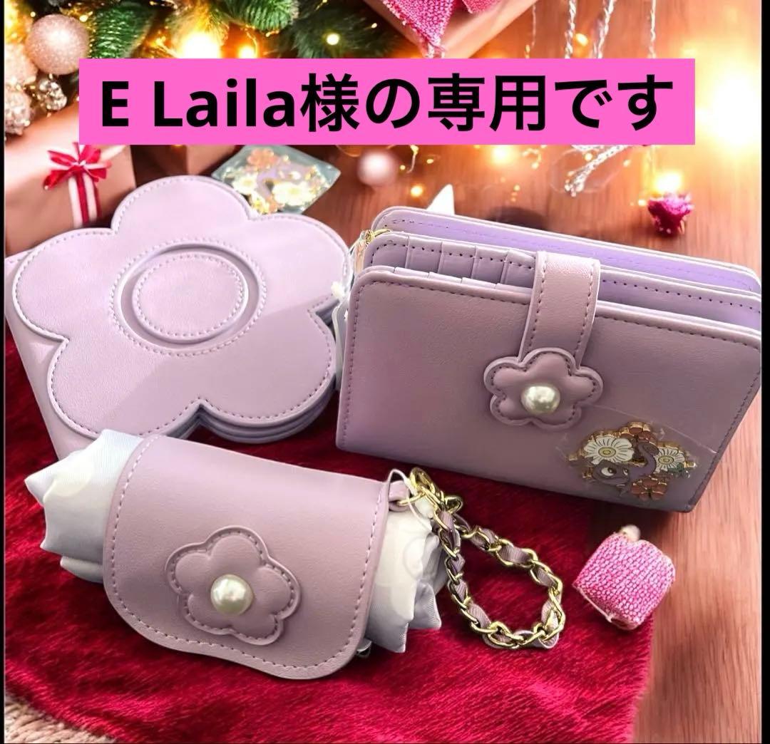 Disney♡マリークワント二つ折り財布＆鏡＆エコバッグ3点セット新品