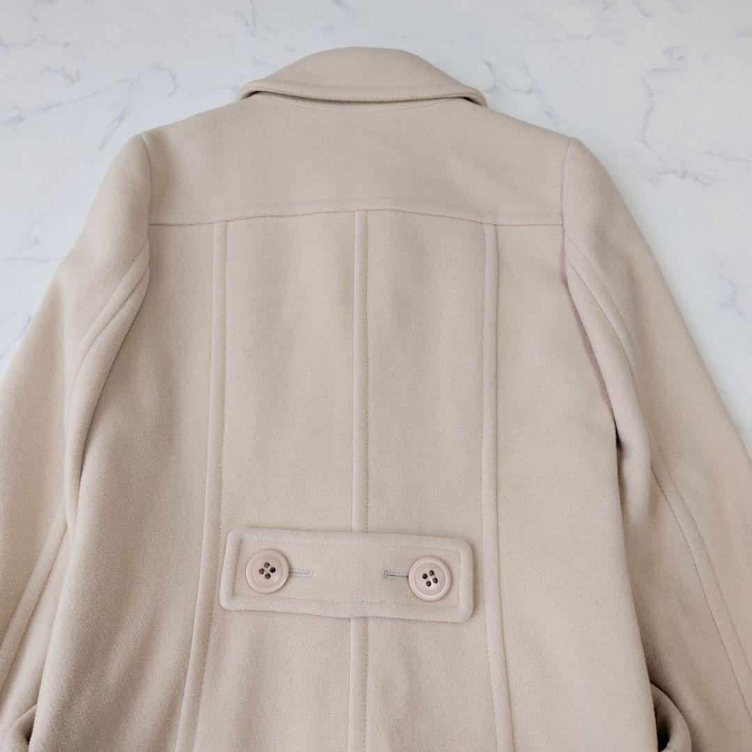 バーバリーブルーレーベル ロングコート ウール チェック 38