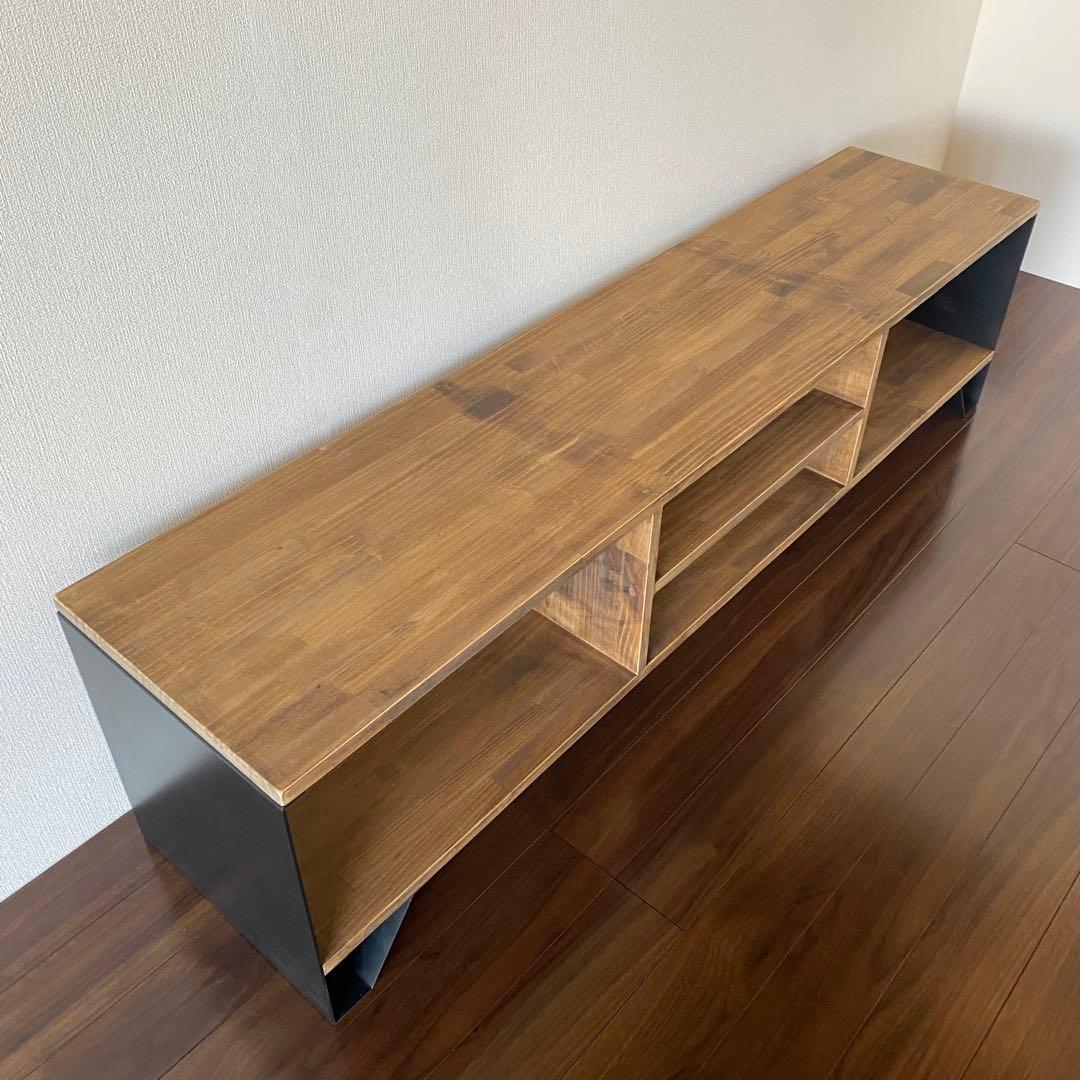 テレビ台／リビングボード(アイアン脚)