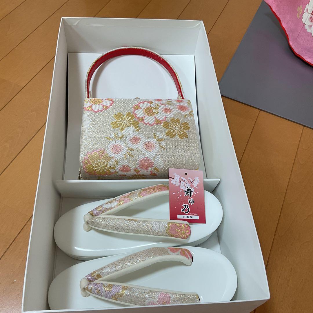 コロ助　No.53 七五三　7才　　正絹着物セット