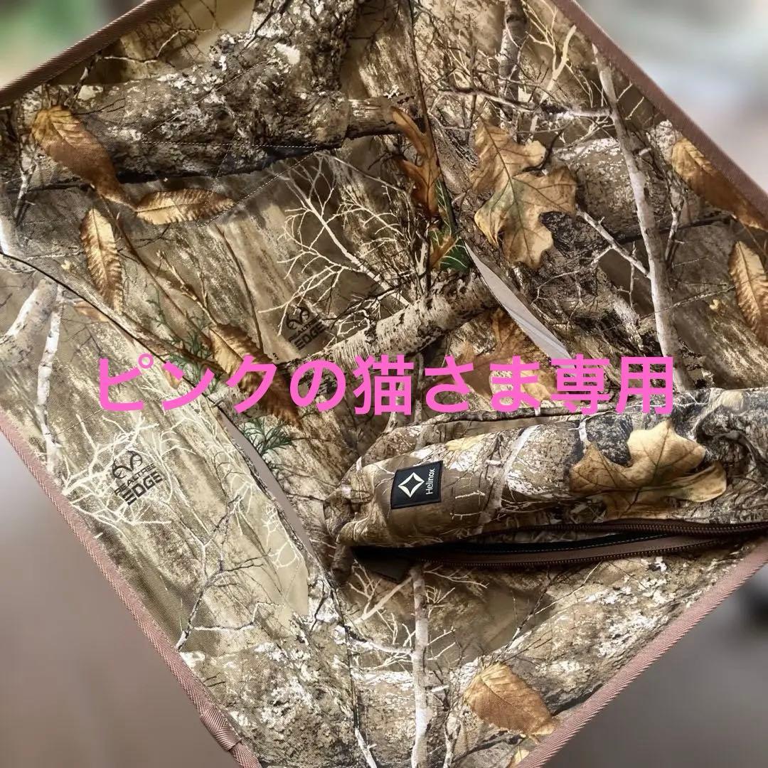 Helinox カモフラージュ コット