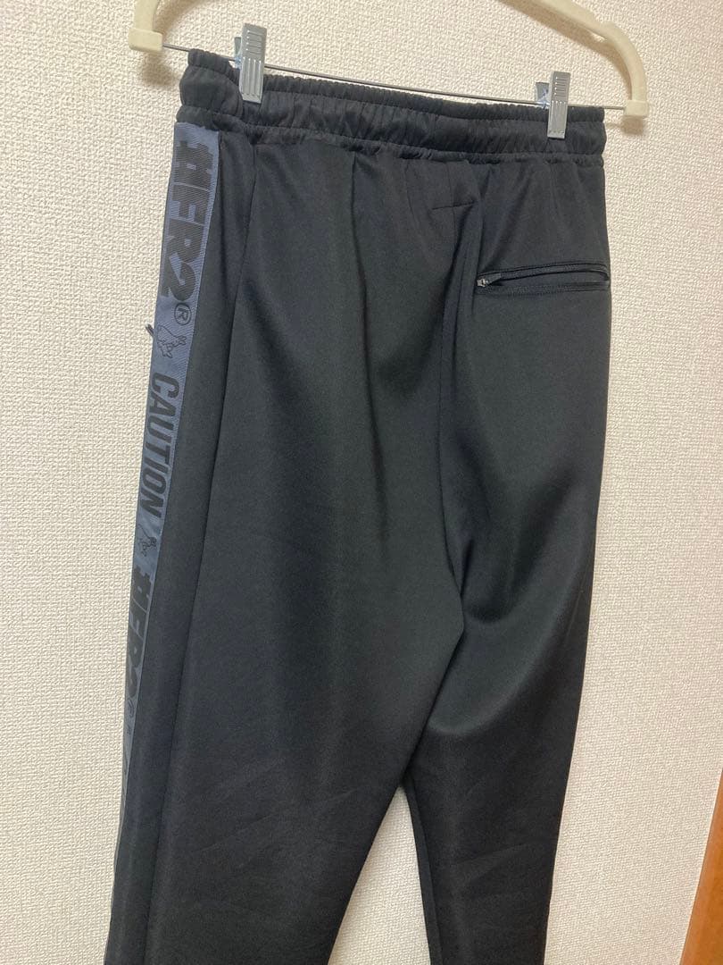 FR2 NFT限定 BLACK RABBITS トラックパンツ M ブラック