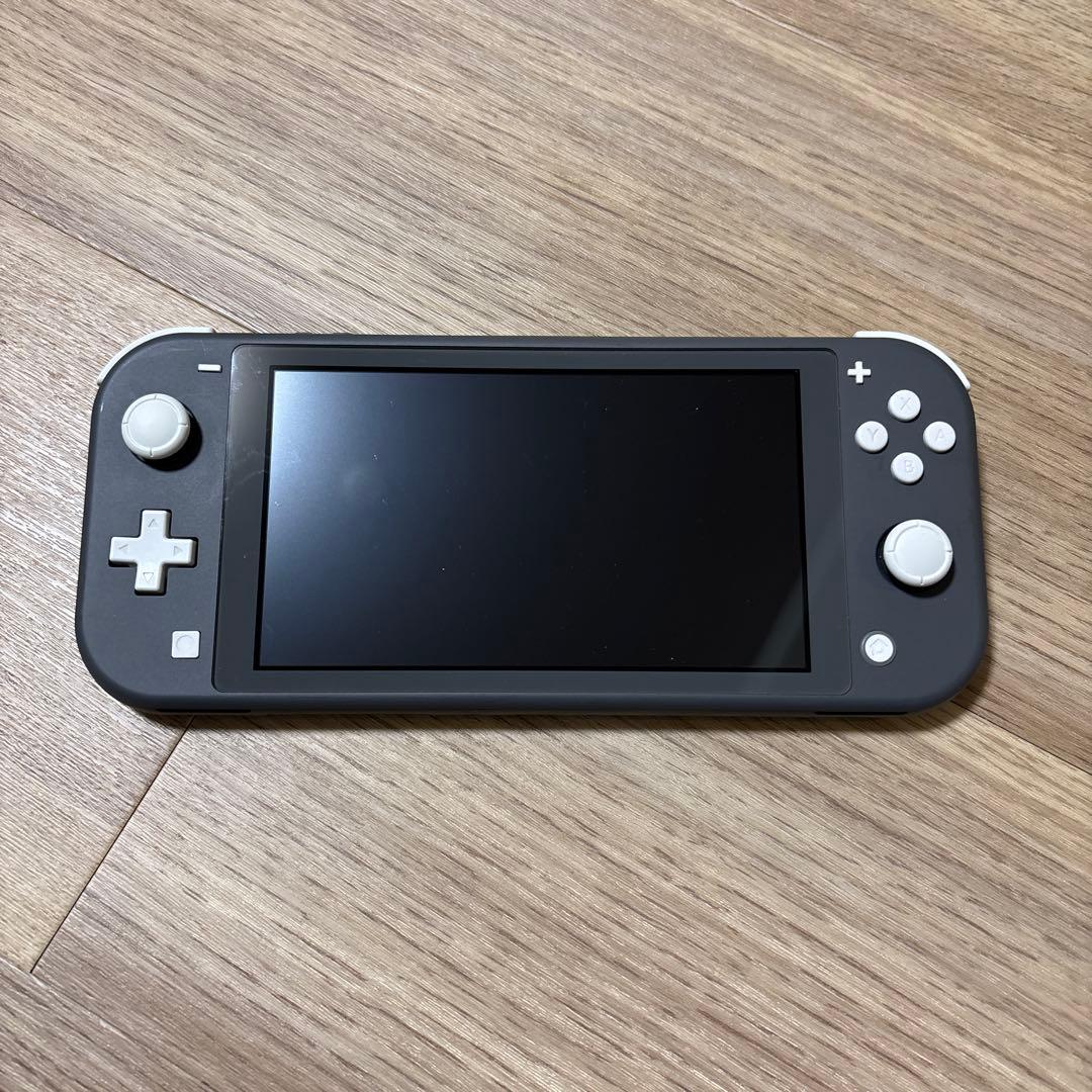 極美品　Switchライト グレー