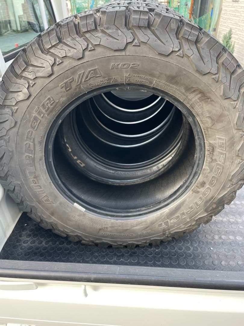 BFグッドリッチオールテレーン KO2 LT265/70R17 4本