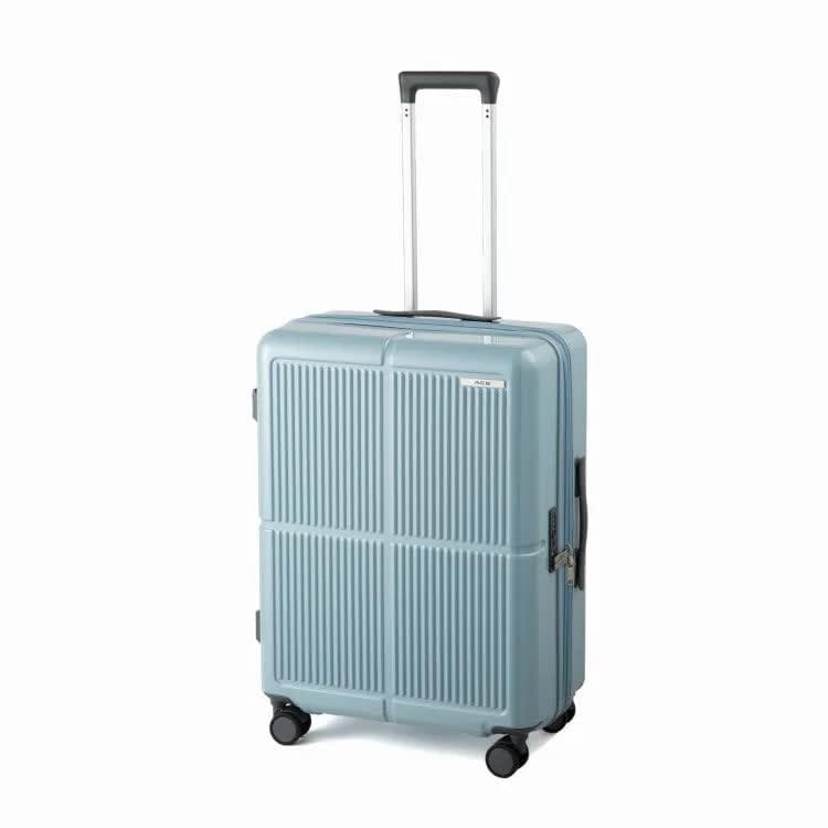 ACE 『ファームロード』05892 Mサイズスーツケース（アイスグレー）