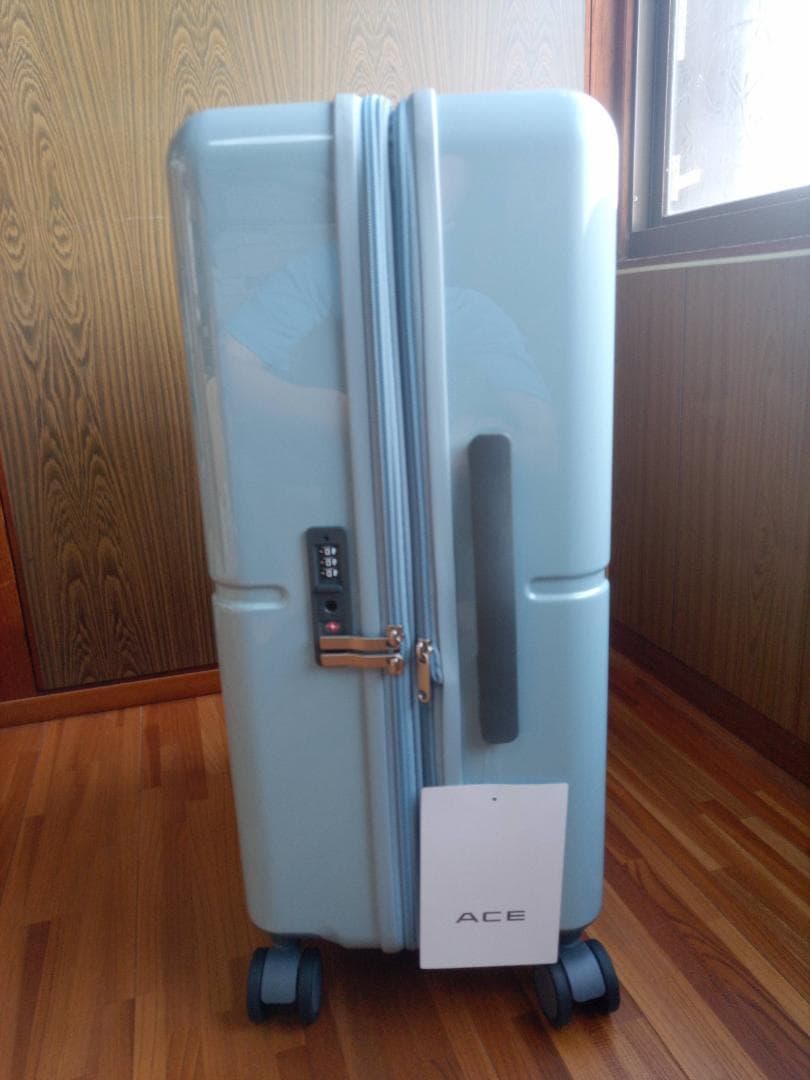 ACE 『ファームロード』05892 Mサイズスーツケース（アイスグレー）