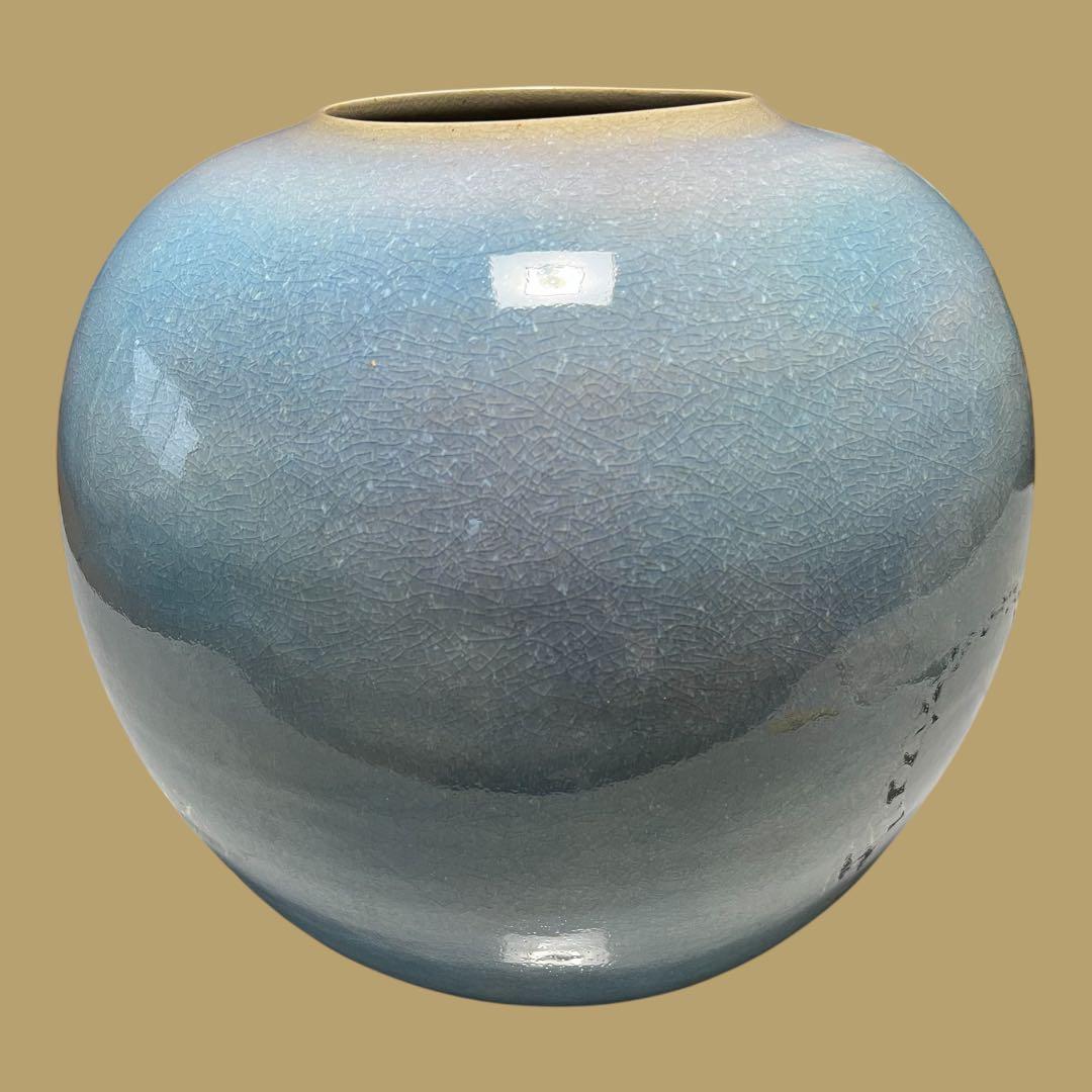 壺　萩焼　納富晋氏作