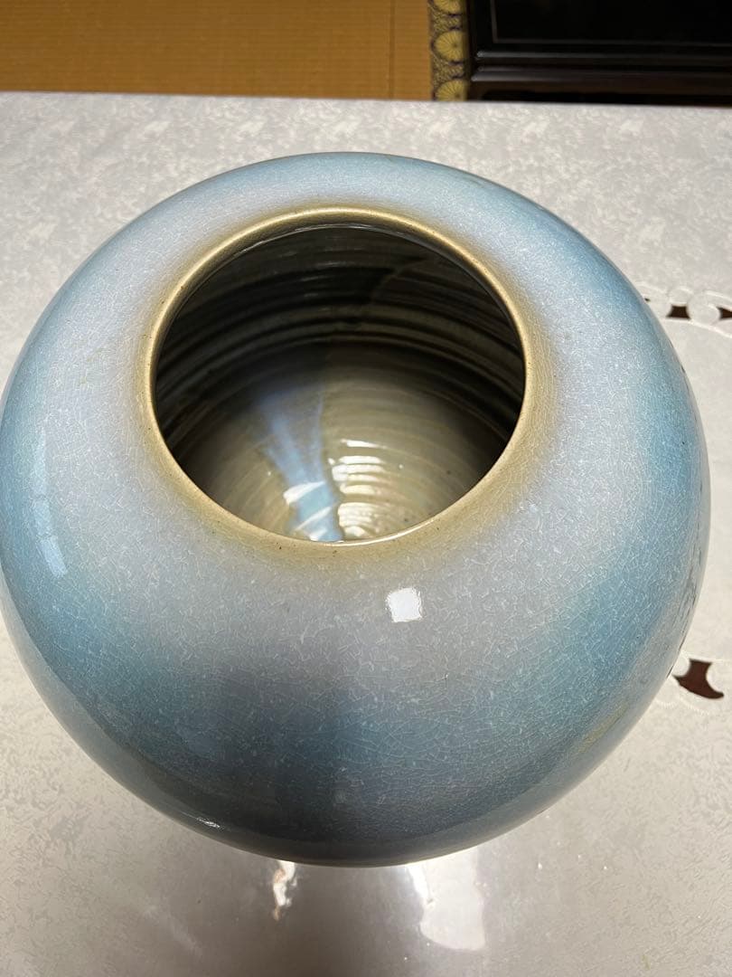 壺　萩焼　納富晋氏作