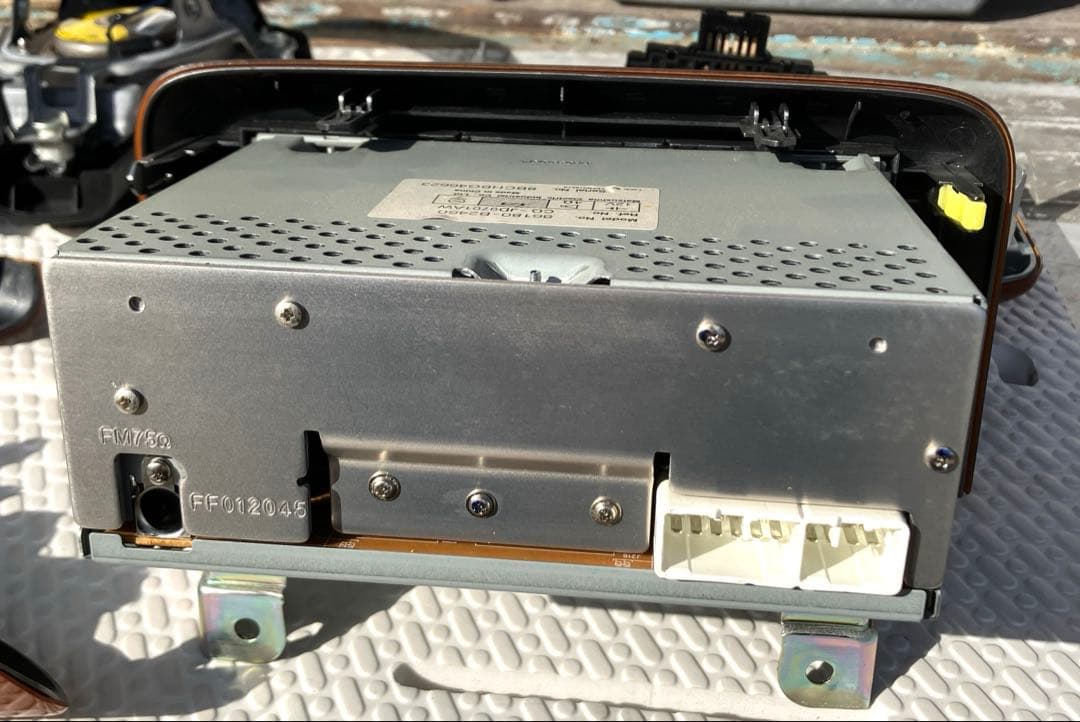 タントL375S 【純正オプション】ウッドパネル　セット(オーディオスイッチ付き