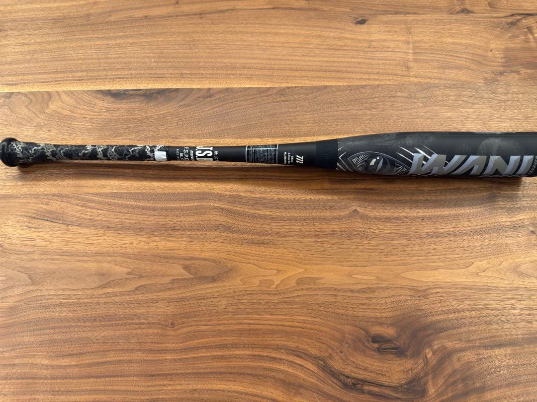 マルッチ ワニクラッシャースピードブラック 軟式用 野球 バット 84cm