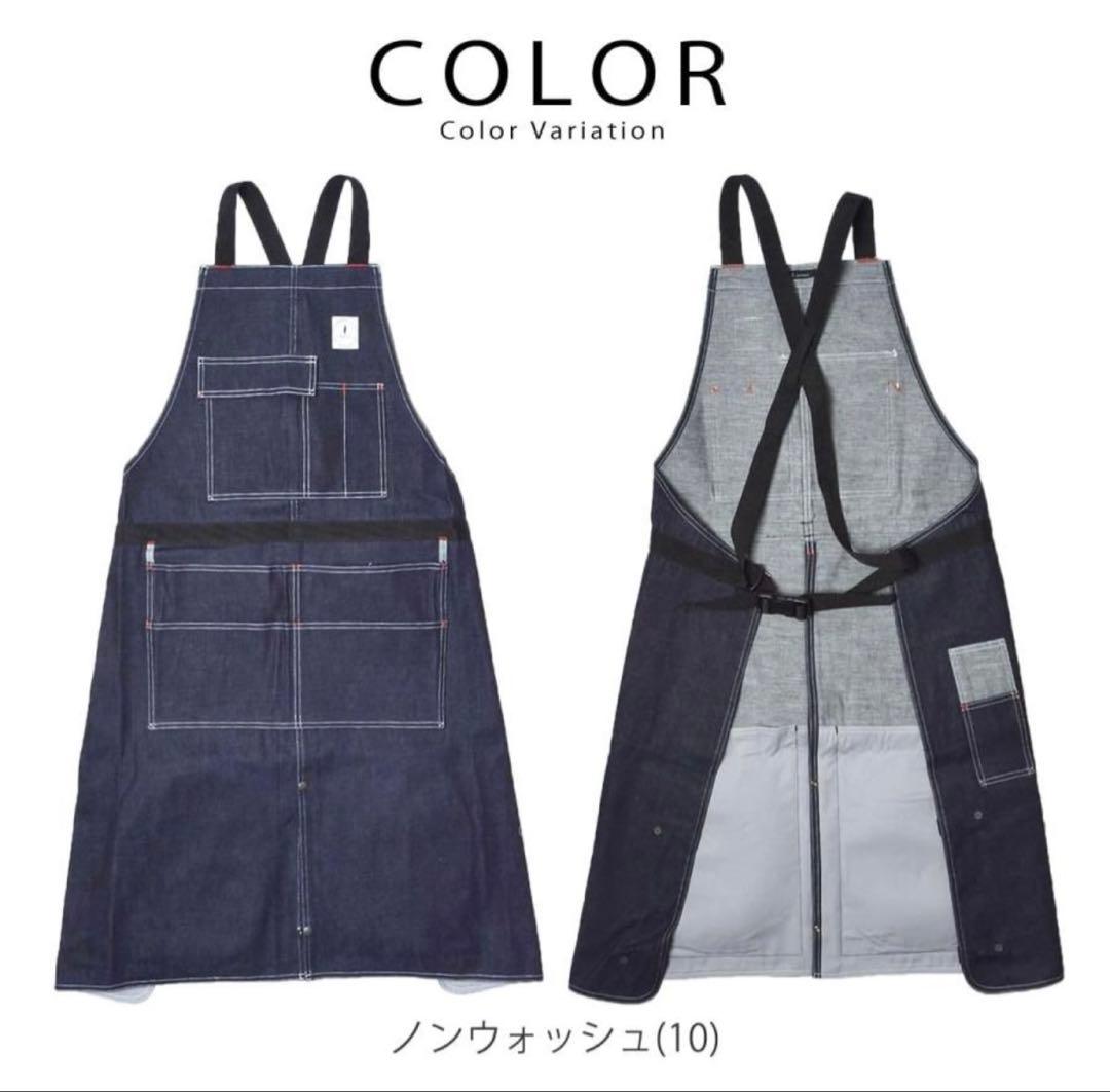 ジョンブル　デニム　エプロン