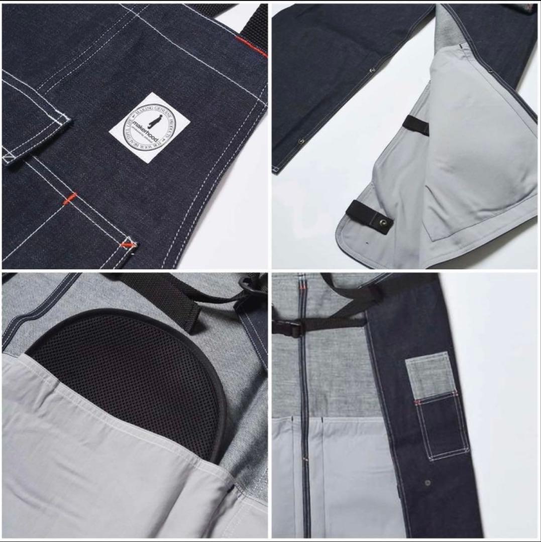 ジョンブル　デニム　エプロン