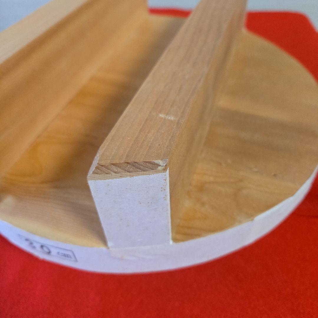 【未使用品】羽釜26cm(2.3升) 　お釜　蓋付き アルミ製　カン付　説明書付