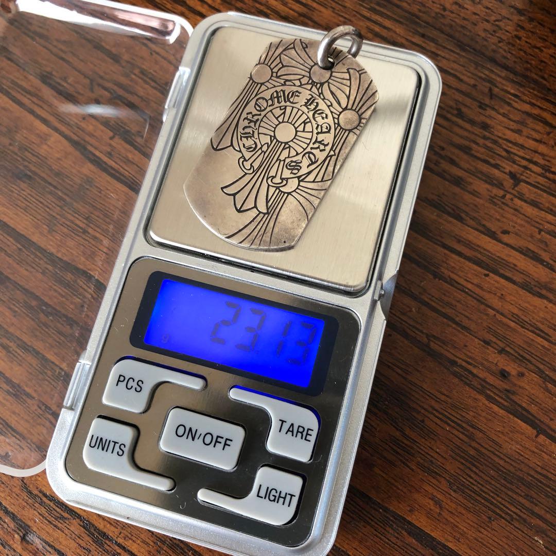 CHROME HEARTS GOD BLESS ゴッドブレス ドッグタグ