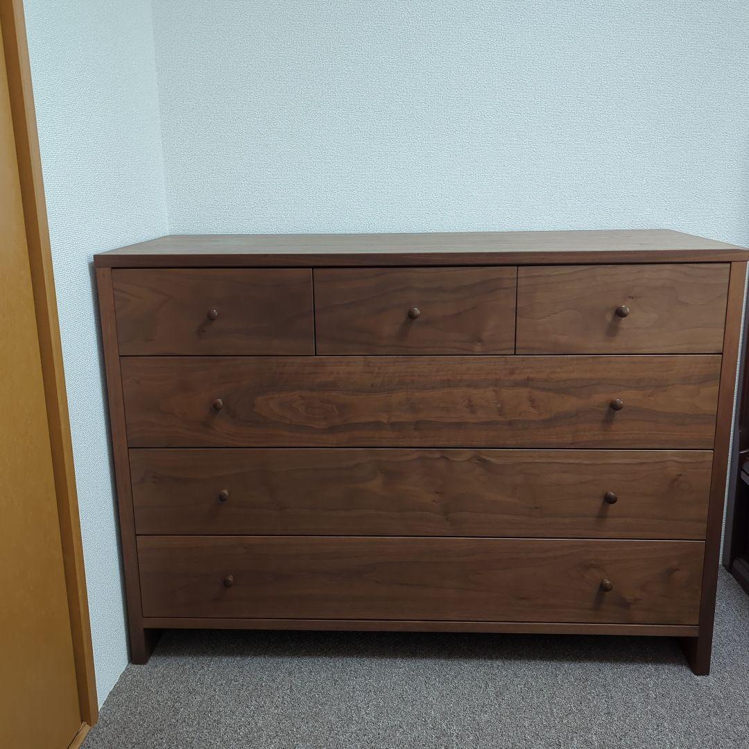 無垢家具 旭川家具 山室家具製作所 プロト No.801 チェスト 4段