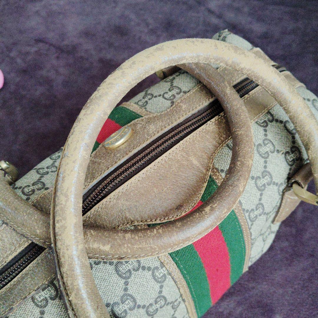 GUCCI オールドグッチ ボストンバッグ