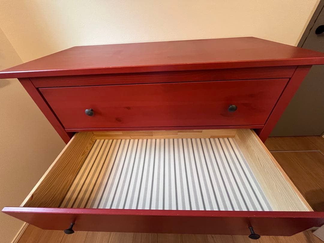 イケア　ヘムネス　IKEA HEMNES 3段チェスト