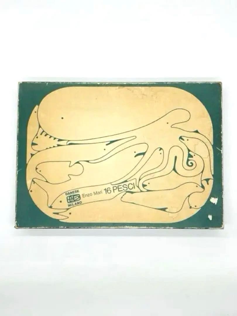 Enzo Mari／エンツォ・マリ　DANESE　16 FISH　PUZZLE