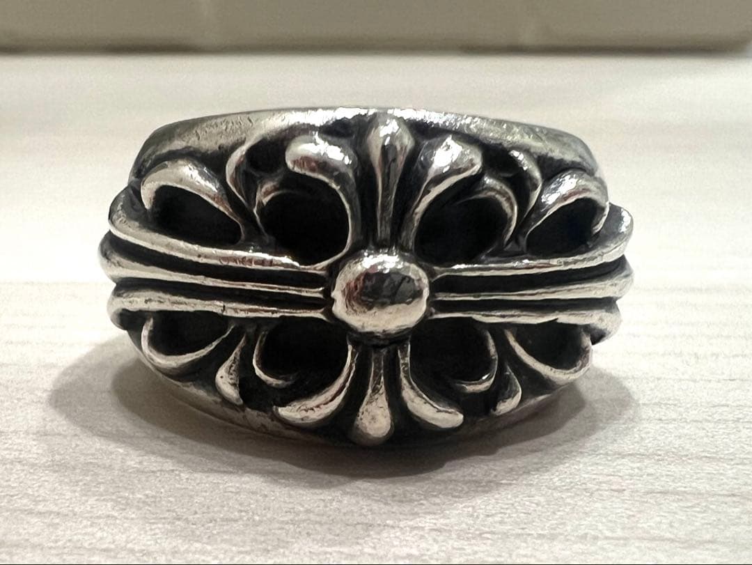 クロムハーツ CHROME HEARTS フローラルクロス　リング