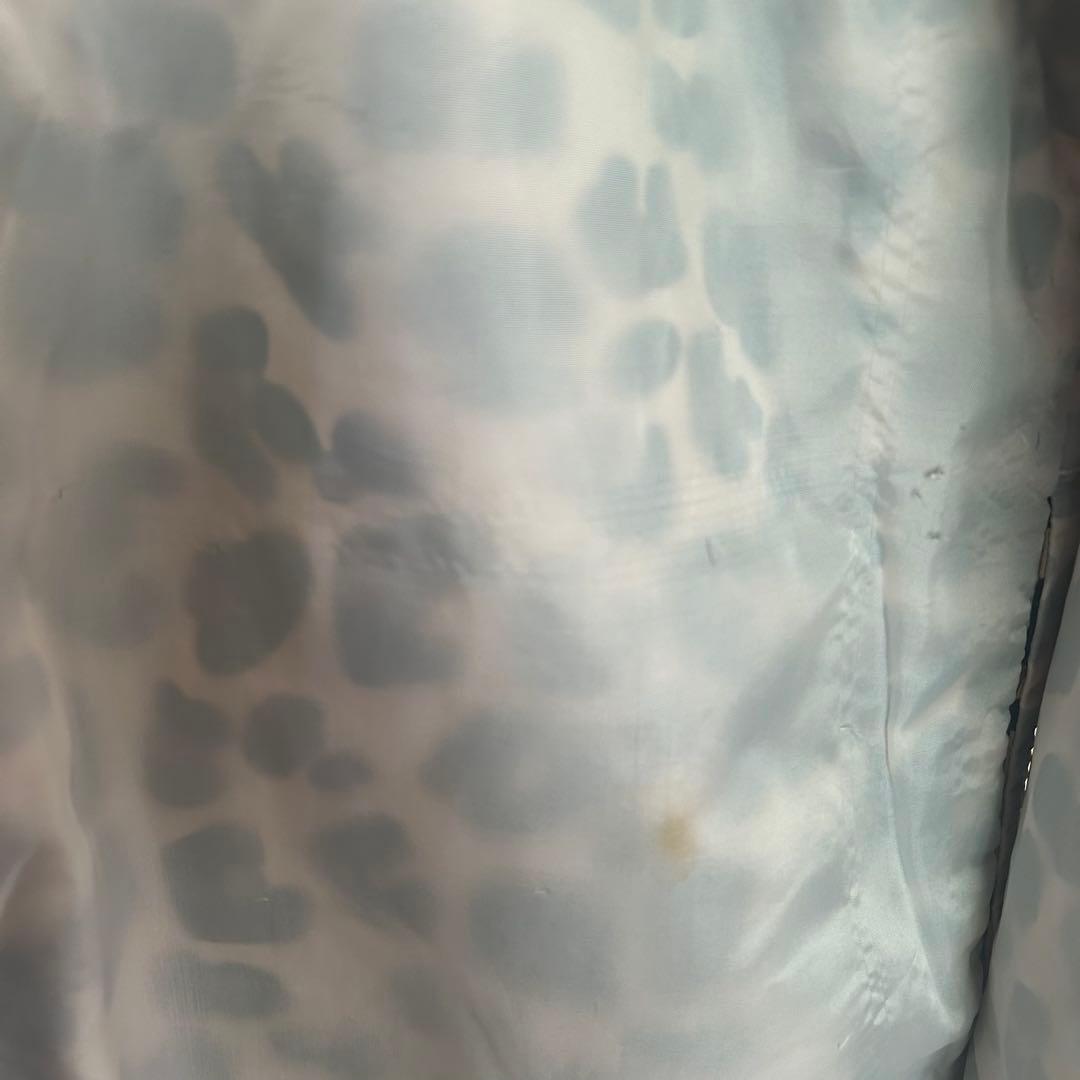 l*様 野*宿様 【最終値下】Stussy レオパード柄 コーチジャケット