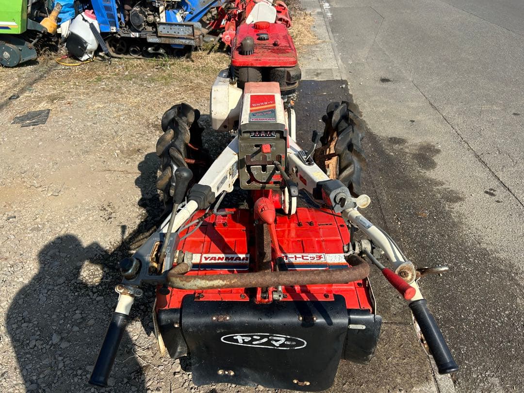 宮崎　ヤンマー　耕運機　セル付　ディーゼル 7.5馬力 YA75 管理機　動画有