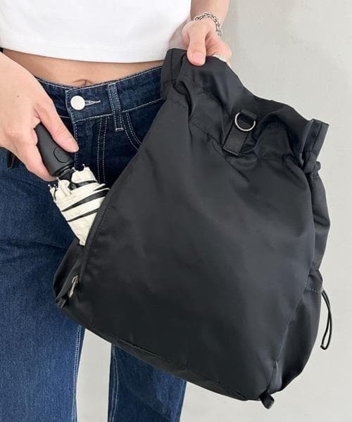 【韓国限定】ノースフェイス ホワイトレーベル ボニーパック M ブラック