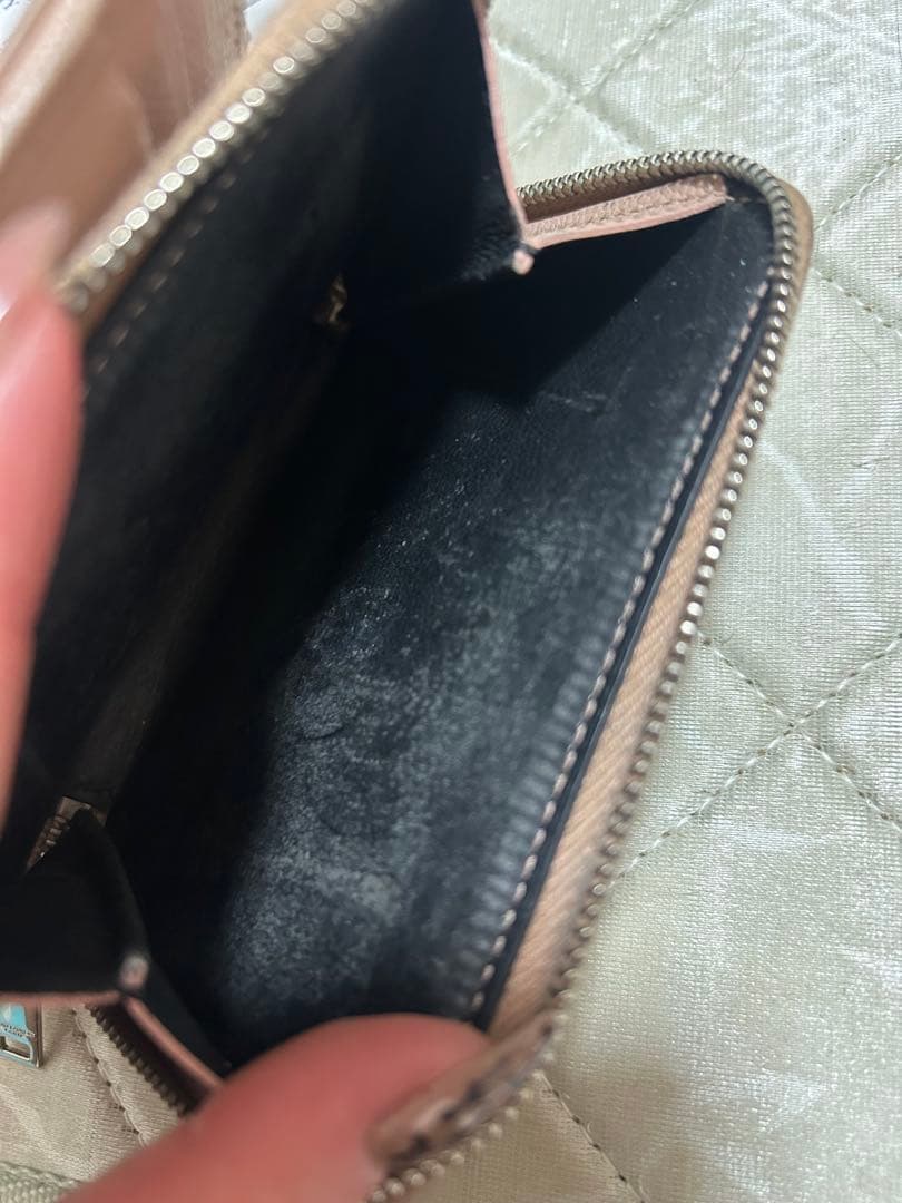 Saint Laurent 二つ折り財布 ピンク