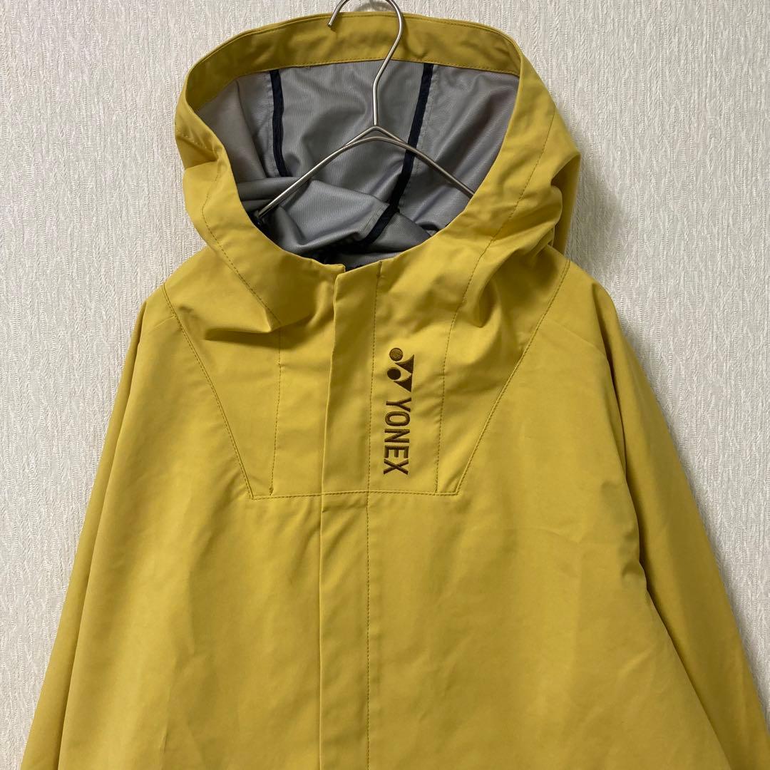 YONEX ヨネックス プルオーバー ジャケット 切替え イエロー 防寒 M
