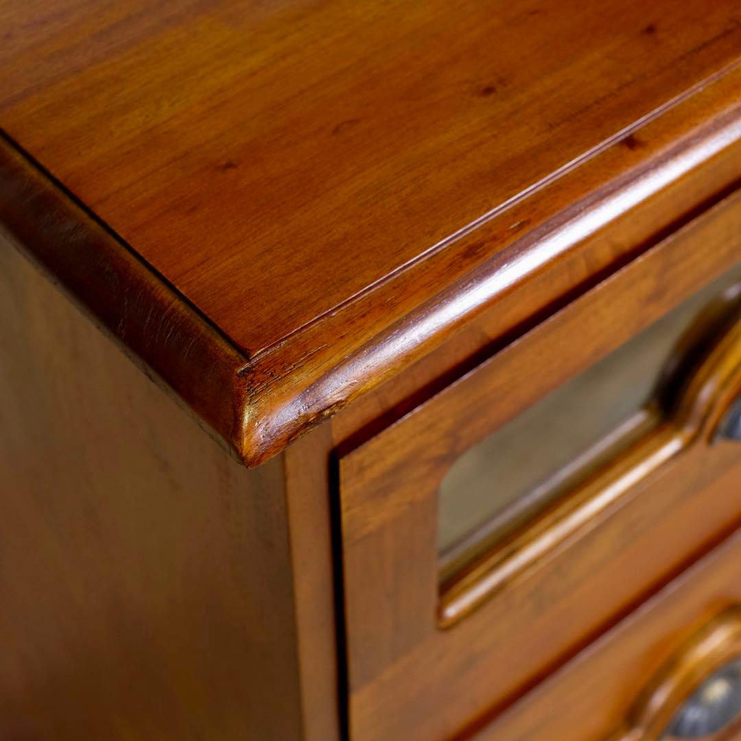 G 新品 アジアン チェスト サイドボード カントリー 収納 引き出し