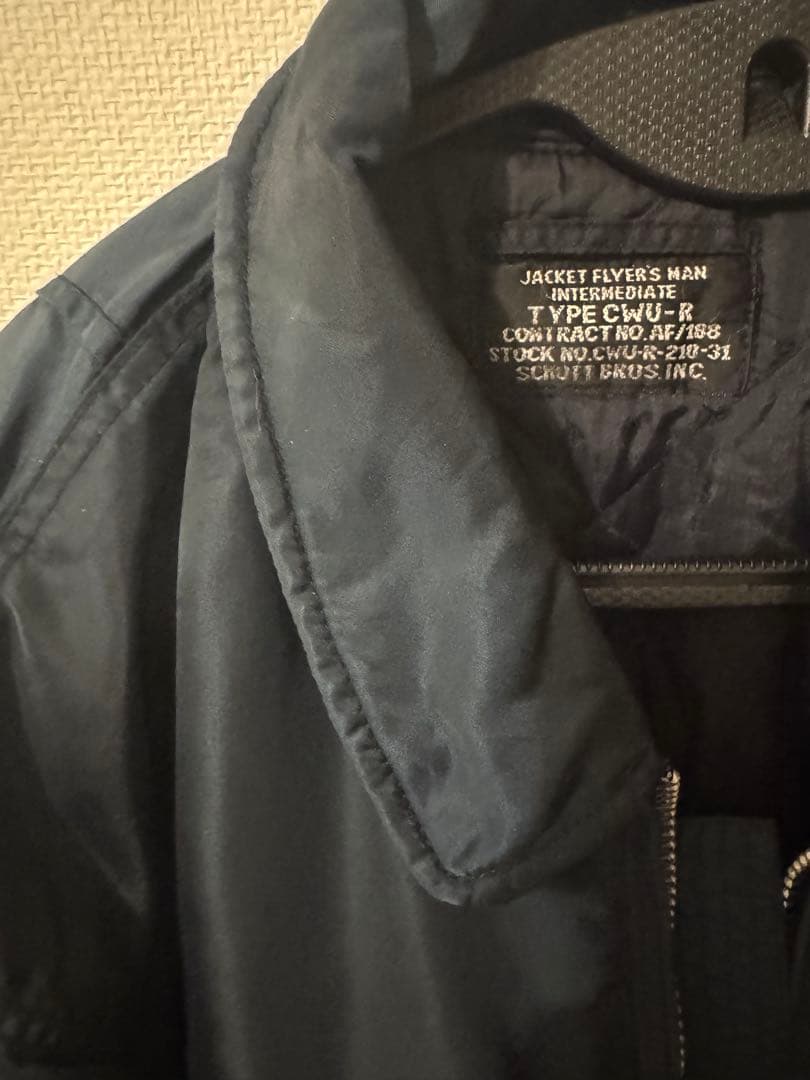 80sSchott CWU-RジャケットMA-1フライトジャケット