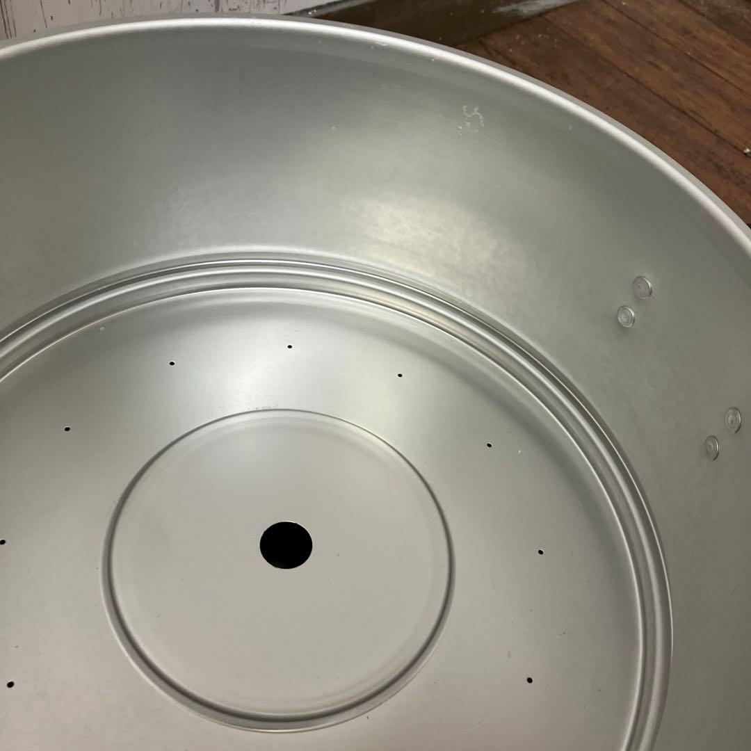 E-2 昭和レトロ ホクセイ ながらセイロ 3段式 アルミ製 蒸し器 両手鍋