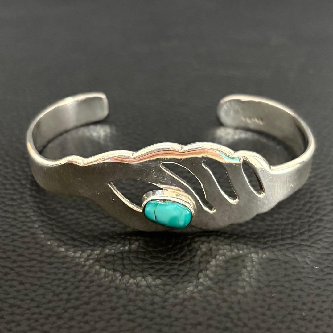 【MEXICO】シルバー925 ターコイズバングル