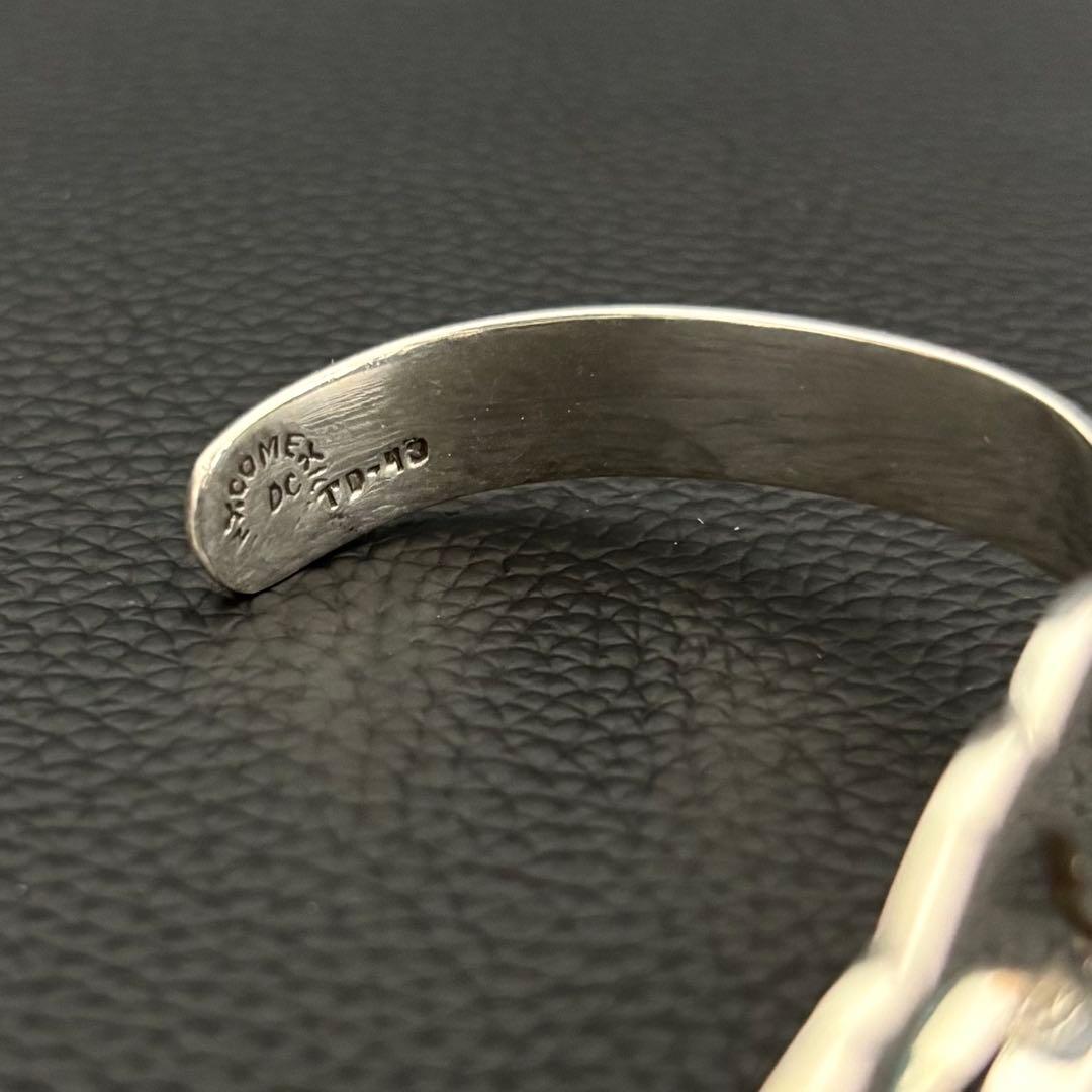 【MEXICO】シルバー925 ターコイズバングル