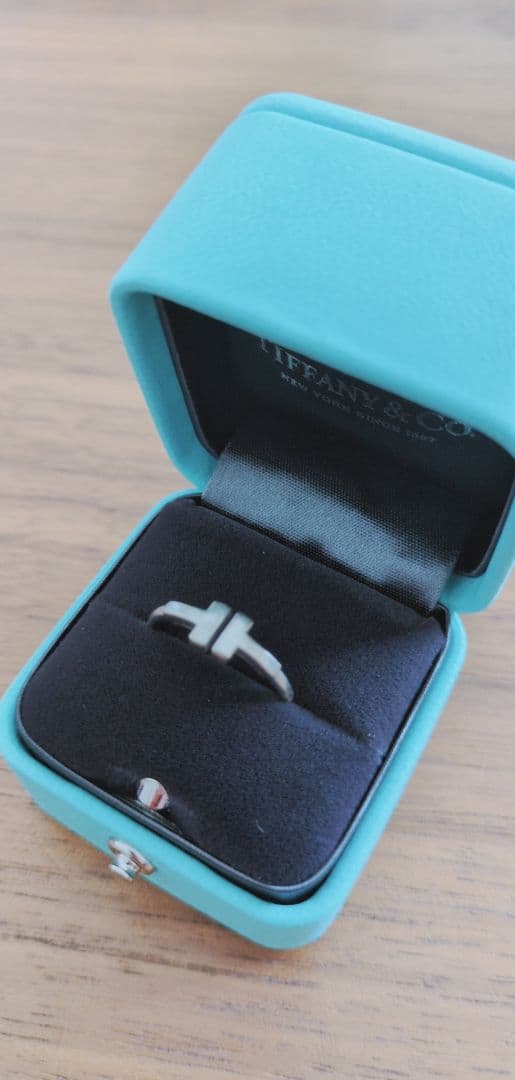 正規品　Tiffany　ティファニー　ワイヤーリング　11号