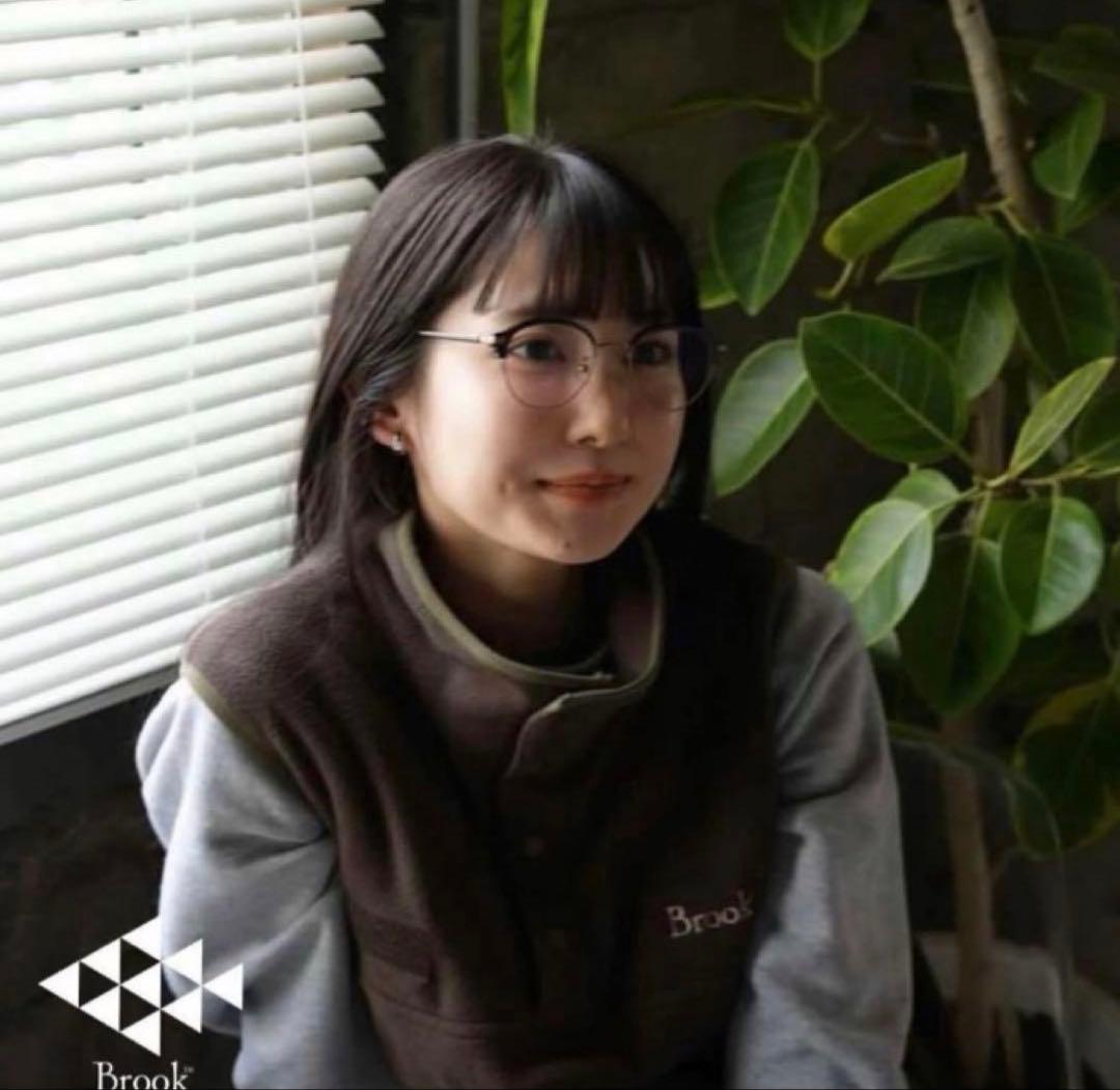 2023aw Brook Fleece Vest ブルック フリース brown