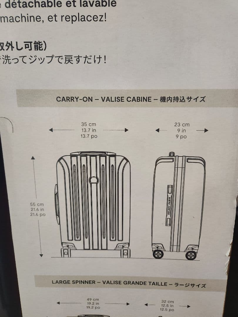 お値下げ中！DELSEY PARIS デルセー キャリーケース　機内持込サイズ