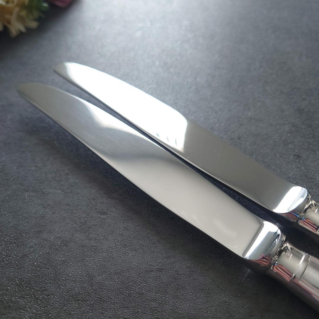 希少 美品 クリストフル アルビ テーブルナイフ 2点