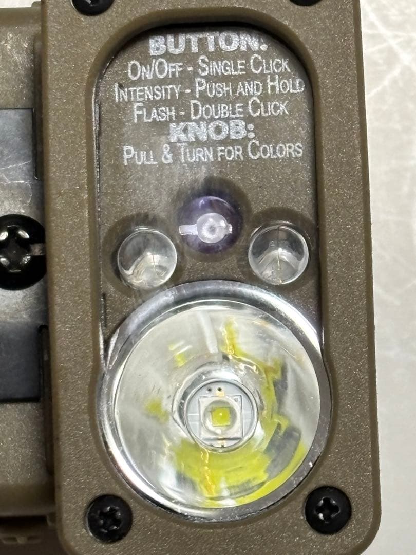 米軍放出品　実物　希少　グリーンライト　ストリームライト　サイドワインダー