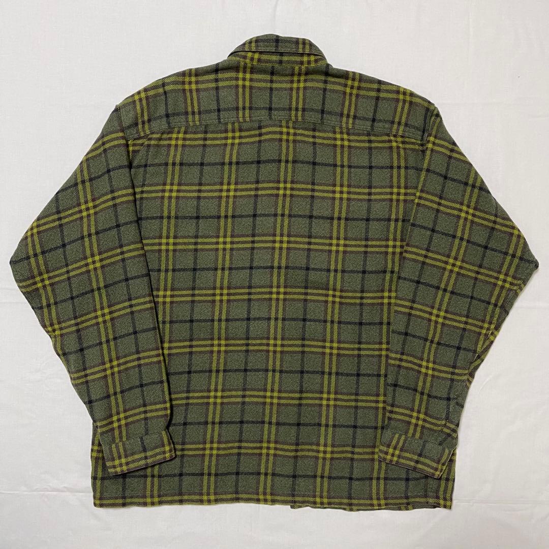 patagonia チェック柄ネルシャツ