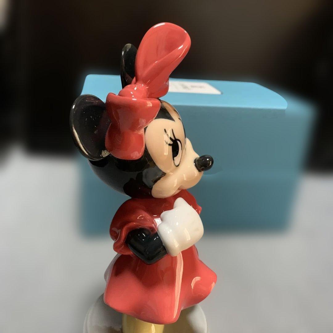 希少リヤドロ９０周年記念ディズニーミニマウスフィギュリン