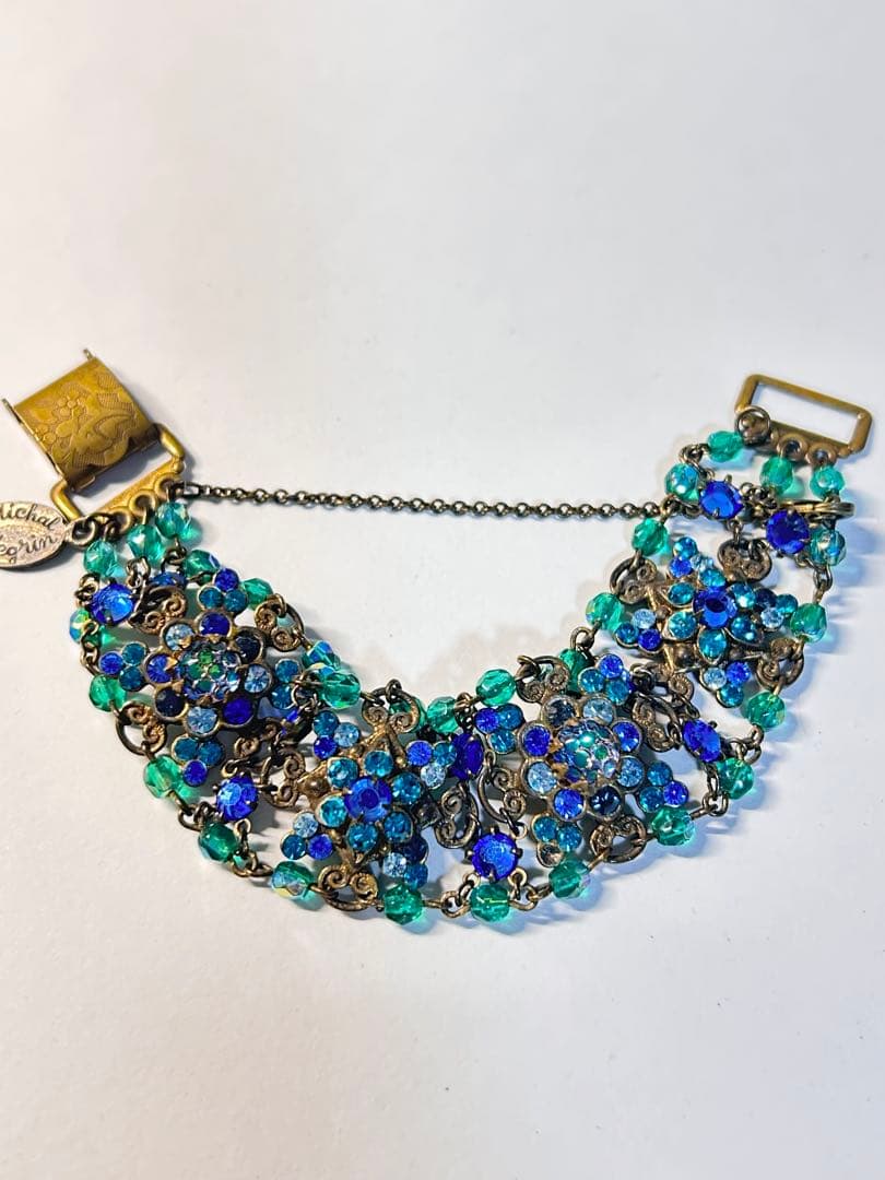 ミハエルネグリン　ブレスレット　ブルー