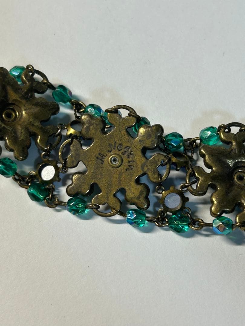 ミハエルネグリン　ブレスレット　ブルー