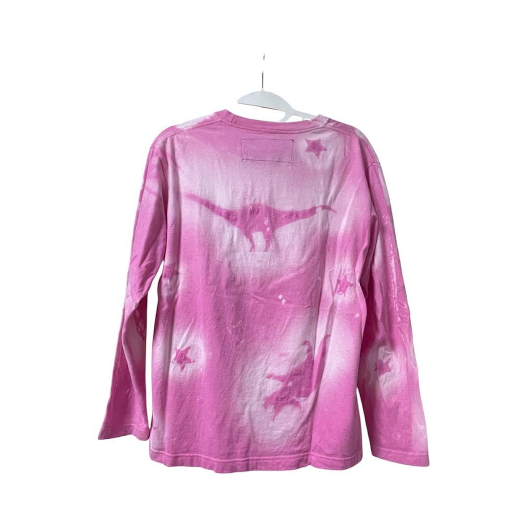 ラ*ト様 dinoworks ロンt ポーカーズ ピンク 長袖 1/13までこの