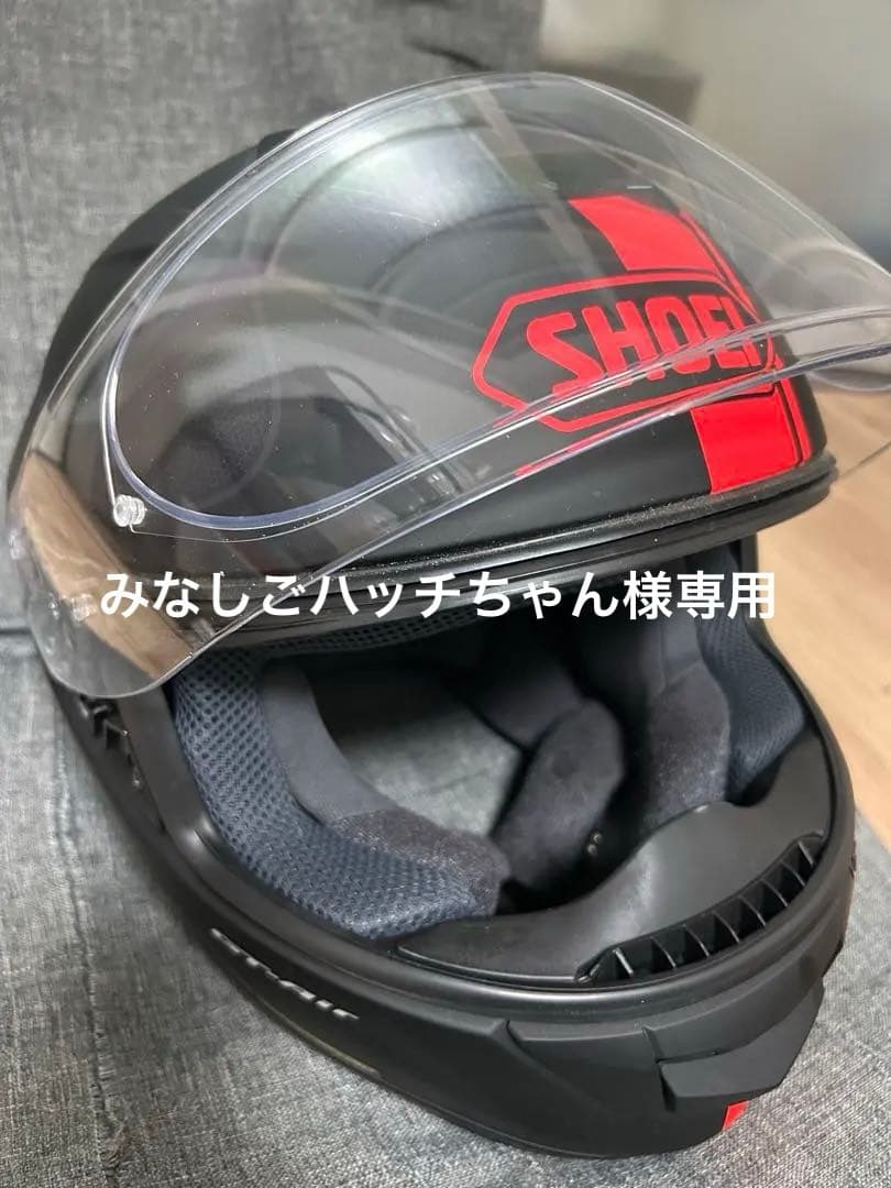 SHOEI フルフェイスヘルメット GT-Air ブラック/レッド美品