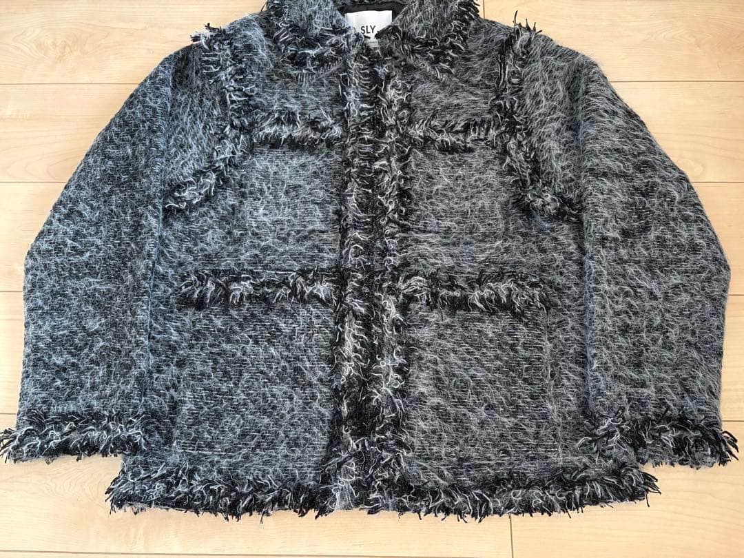 【SLY】 FLUFFY TWEED ジャケット