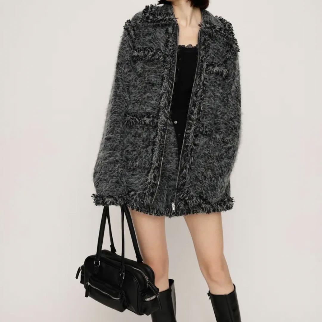 【SLY】 FLUFFY TWEED ジャケット